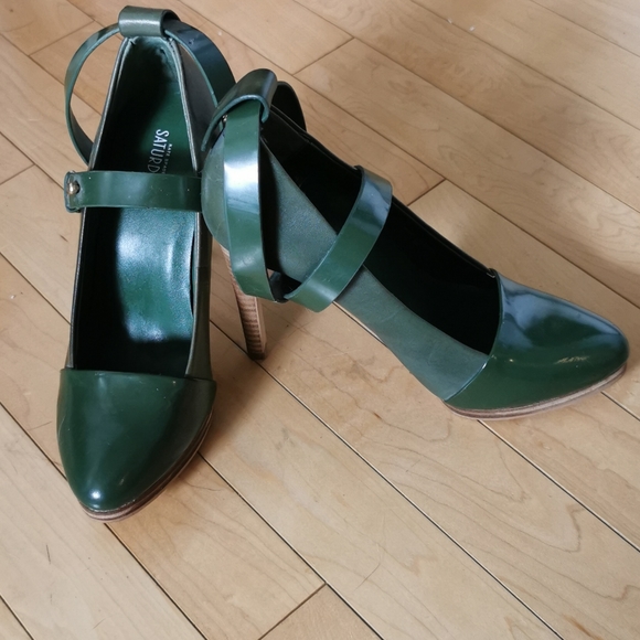 Kate Spade Saturday Green pumps in size 6 - Picture 2 of 3